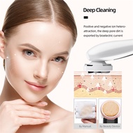﹊CkeyiN Ultrasonic Facial Lifting Massager EMS Face Cell Stimulator Skin Tighten Hot Compress Anti W