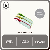 Color Slide Peeler|Stainless Steel Slide Peeler AF226 - Yellow