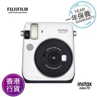 [DJS LIFESTYLE] FUJIFILM INSTAX MINI 70 INSTANT CAMERA (MOON WHITE) 富士即影即有菲林相機 (月光白) 現貨發售‼️歡迎親臨我哋網店、
