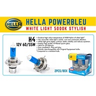 HELLA H4 12V 60/55W BULB (POWERBLEU 5000K)
