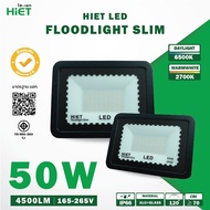 HIET LED ไฟสปอร์ตไลท์  FLOODLIGHT SLIM (AC) 50w  ไฟสนาม ไฟถนน ไฟทางเดิน