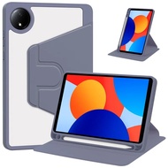 Case For Xiaomi Redmi Pad SE 8.7 inch 2024 Tablet Acrylic PU Leather Stand Cover for Redmi Red Mi Pa