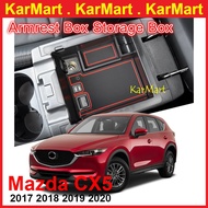 Mazda CX5 CX-5 2018 - 2025 Armrest Box Storage Center Console Glove Tray Case Accessories Slot Mat (