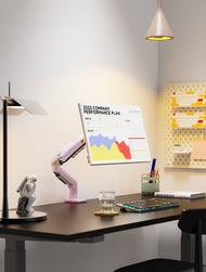 North Bayou NB F80 Bracket Monitor Stand Monitor Arm Bracket 17 - 30" Monitor International VESA Com