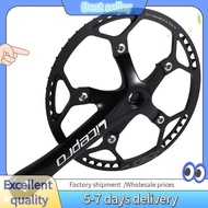 E7G-Single Speed Crankset 53T 170mm Crankarms Folding Bike Crankset with Protective Cover for Bike T