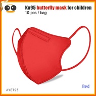 50Pcs Kids KN95 Mask New 4D Butterfly N95 Face Mask 3~10 Years old children 5Ply Breathable Mask Fil