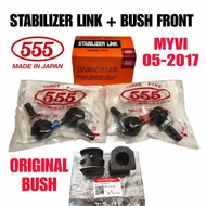 ALAT GANTI KERETA 555 PERODUA MYVI 1.0 / 1.3 / 1.5  MYVI LAGIBEST STABILIZER LINK FRONT 555  MADE IN
