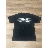Men's cotton T-shirt Vtg 2002 WWE Degeneration X DX "Two Words Suck It" T-Shirt Men's Medium 4XL , 5