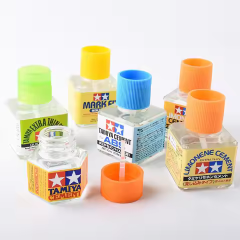 TAMIYA Extra Thin Cement Mark Fit Decal Solution Foundation Cement Suitable for ABS Plastics Gundam 