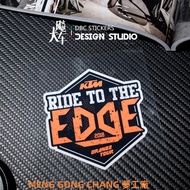 [Taiwan Shipment] KTM Orange Day 390 690 1190 1290 Motorcycle Sticker Decal Reflective Car 05