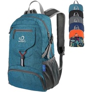 WATERFLY all Lightweight Packable Backpack: 20l Ultra Light Foldable Travel Hiking Camping Daypack D