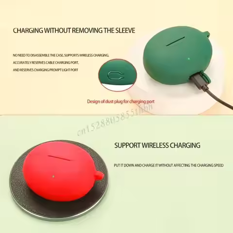 Silicone Enclosure Sleeve Shell Earphone Housing Case From Daily Wear For OnePlus Buds 4