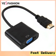 Yesfashion HD Multimedia Interface To VGA Adapter 1080P HD Video Output Converter For Desktop Laptop Projector PC TV 