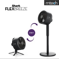 [mtech] Shark FlexBreeze Cordless & Portable Fan - FA221 Black/White[LOCAL SG WARRANTY]