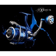 OKUMA Baoxiong Arnold AZORES Aluminum Alloy Grip Pill Upgraded Version Spinning Wheel Style Reel Ree
