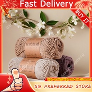 Japanese-style hemp crochet hat thread cotton and linen crochet bag thread hand-woven diy lace croch