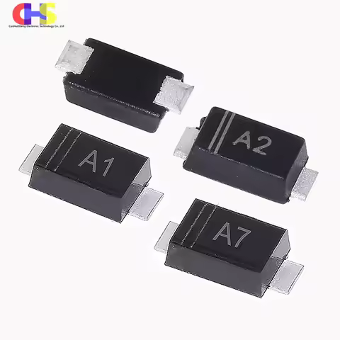 100pcs SMD Diode 1N4001W 1N4002W 1N4003W 1N4004W 1N4005W 1N4006W 1N4007W SOD-123FL A1 A2 A3 A4 A5 A6