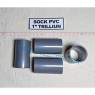 1" TRILLION PVC SOCK