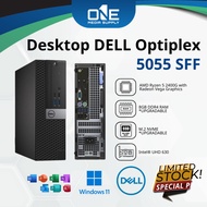 PC Ryzen 5 DELL Optiplex 5055 SFF / UP TO 1TB NVME SSD / 16GB RAM - REFURBISHED DESKTOP