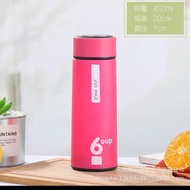 termos kecil air panas 500ml /wadah air panas murah Botol Minum Kaca Six Oup 450ml Serbaguna A08