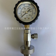 Oxygen Cylinder Pressure Gauge Ding Single Gauge Pressure Gauge Mouth Diving Pressure Gauge Residual