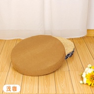 Customized Fabric Straw Futon Cover Japanese Style Tatami Bay Window Cushion Seat Cover Meditation F