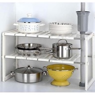 Expandable Under sink Storage Shelf Organizer Space Saver