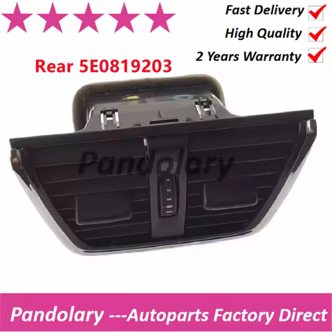 5E0820951 5E0819203 Car Intake Air Vent Grill Cover Trim for Skoda Octavia 3 MK3 A7 2013 2014 2015-2