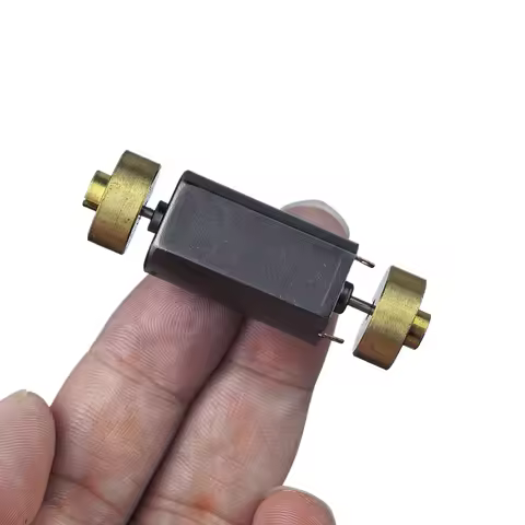 1pc 1/87 HO Scale Model Train Engine Micro 5-pole Rotor DC 12V12000rpm High Speed Motor With double 