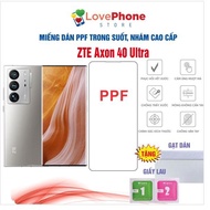 ZTE Axon 40 Ultra PPF screen protector self-healing scratches - Love Phone