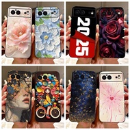 New Design Casing For Google Pixel 6 GB7N6  / Pixel 6a GB17L Flower Protective Silicone Soft TPU Pho
