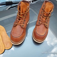 (แท้/มือสอง)ส่งฟรี 8.5Us 26.5Cm 🇺🇸 รองเท้า RedWing MocToe Copper Boots รุ่น 1907 Pre-owned Authentic