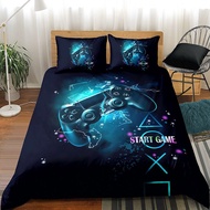 Game Controller Duvet Cover Set Twin Boys Games Bedding Set for Kids Teen Bedclothes Gaming Comforter Cover Single Full Queen