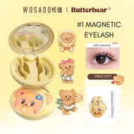 MATA READY INSTANT - [FREE POUCH] Wosado x Butterbear Magnetic Eyelash, Douyin Eyelash, Magnetic Eye