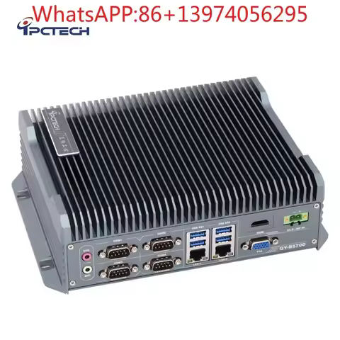 High-end mini industrial embedded computer with advanced Intel processors, 6th to 10th generation I3