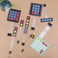 MyriadU 1*2 3 4 Key Button Membrane Switch 3*4 4X5 Matrix Array Keyboard 1X6 Keypad With LED Control
