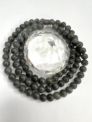 約卡7.4mm🈹限時清貨大減價🟥天然翡翠🅰️玉👈黑烏雞珠串頸鏈