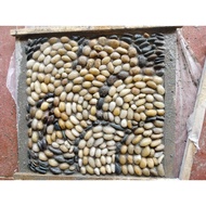 Pebble tiles for balcony decoration, wall tiles, bathroom tiles 40x40x3