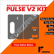 PANEL PULSE V2 KIT HITAM TRANSPARAN