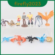 12 Pcs Adorable How To Train Your Dragon Action Figures Hiccup Astrid Collectible Set Toothless