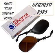 SUZUKI RG110 RGS RGV120 RC80 BEST GSX110 FX110 SMASH SHOGUN VS125 V100 BELANG 150 SIDE MIRROR CERMIN