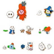 Line Friends - BT21 萬聖節 公仔 徽章 襟章 / Line BT21 周邊