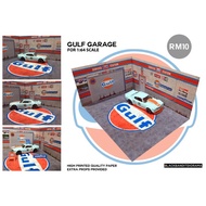 GULF OIL Garage Diorama