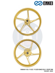 YAMAHA Y125 Y125Z Y125ZR 125Z 125ZR ENKEI 511 5 BATANG KAKI SPORT RIM 5 LEG 140 x 160 x 17