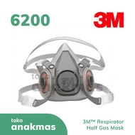 3M 6200 Half Facepiece Mask Respirator Half Gas Mask
