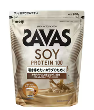 明治 - Meiji Savas 大豆蛋白 100 (咖啡拿鐵味) 900克，蛋白分子肽分離乳清蛋白粉，健身健美肌肉營養大隻能量飲，打造健美體態 Protein Power (平行進口)20656