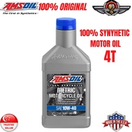 AMSOIL Metric 4T 10W40 Fully Syn Motor Engine Oil (Made in USA 🇺🇸)