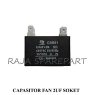 Fs2 FAN CAPACITOR/FAN CAPACITOR 2UF SOCKET