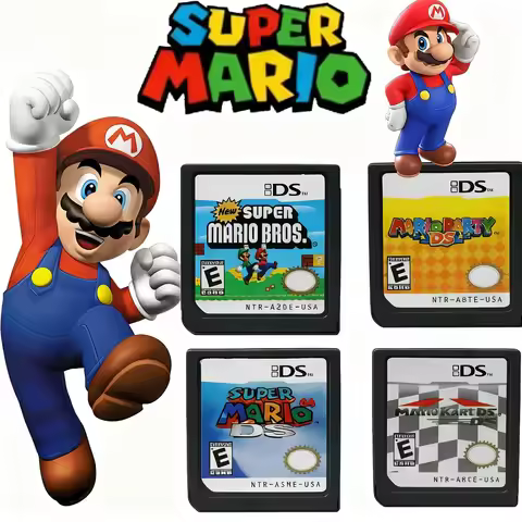 Brand New Super Mario Series DS Games Cartridge Super Mario Bros Video Game Console Card Mario Kart 