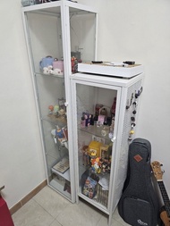 白色玻璃展示櫃  / IKEA / Cabinet